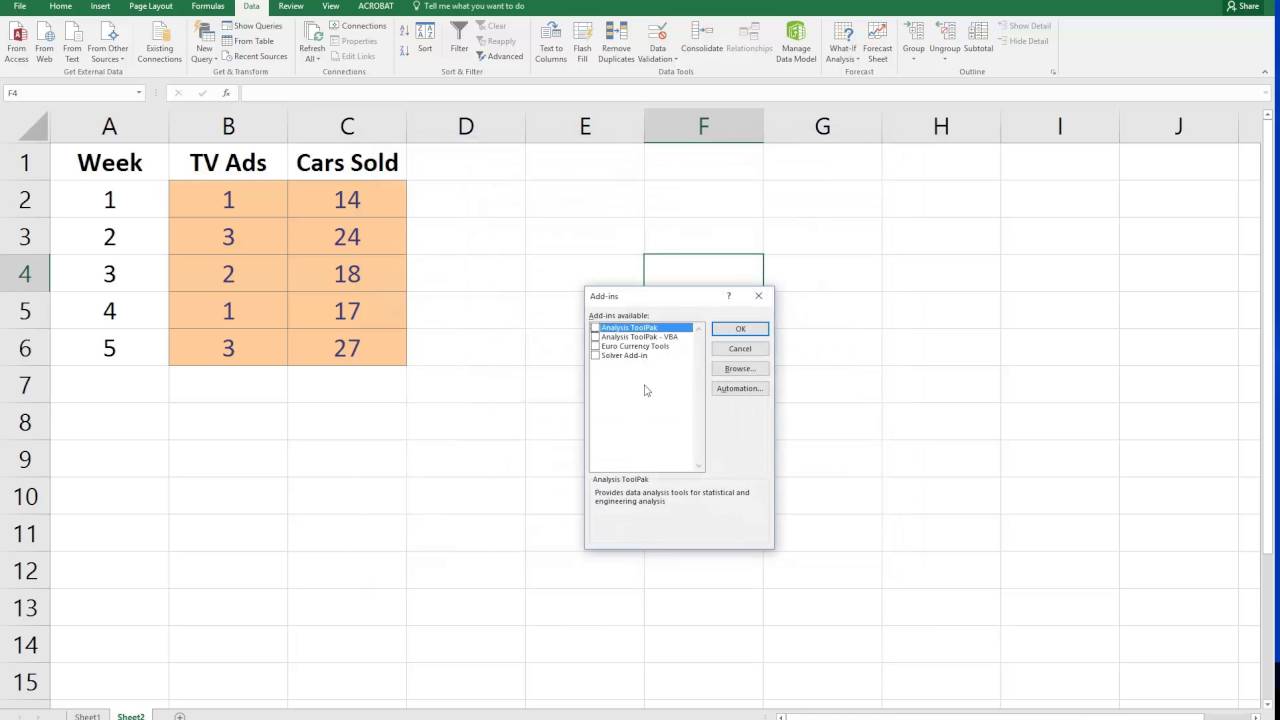 installing data analysis in excel for mac